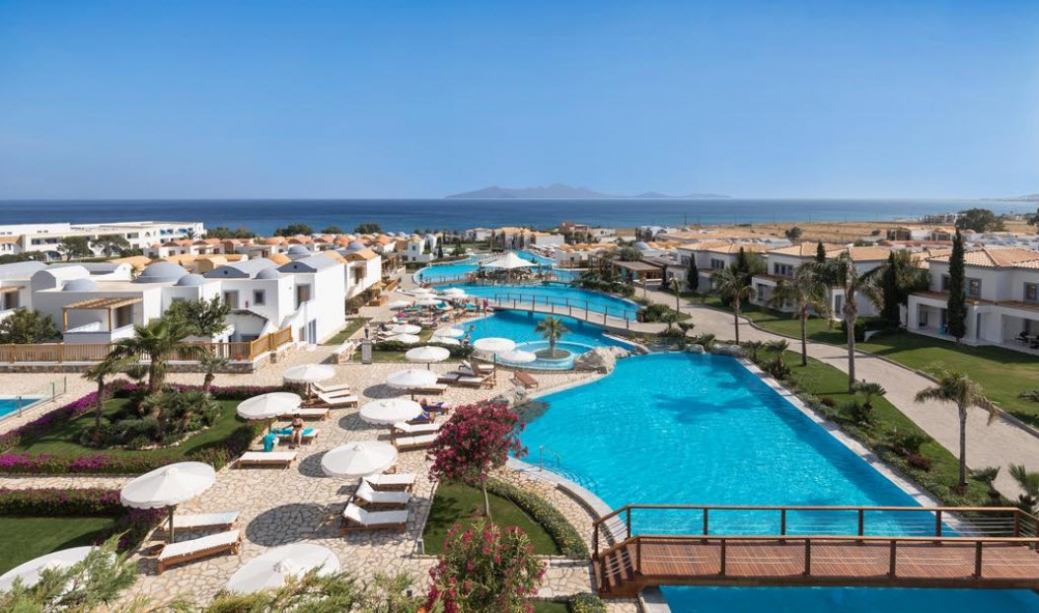 5* Mitsis Blue Domes Resort & Spa - Καρδάμαινα, Κώς ✦ 2 Ημέρες (1 Διανυκτέρευση) ✦ 2 άτομα ✦ 12 ✦ έως 04/11/2023 ✦ Νεροτσουλήθρες!